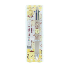 Japan Sanrio Dr. Grip 4+1 Multi Pen & Mechanical Pencil - Pompompurin : Friends Beige