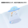 Japan Sun-Star Die-Cut Sticky Notes - UFO Flying Cat Funny - 4