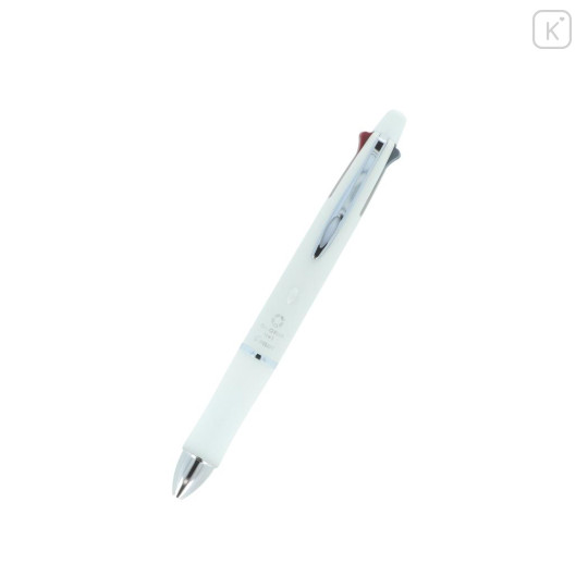 Japan Sanrio Dr. Grip 4+1 Multi Pen & Mechanical Pencil - Hello Kitty : White Red - 3