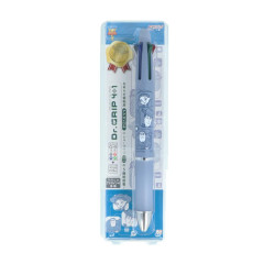 Japan Disney Dr. Grip 4+1 Multi Pen & Mechanical Pencil - Toy Story 5 Blue