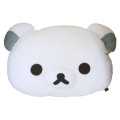 Japan San-X Die-Cut Cushion - Korilakkuma : Basic Rilakkuma Monochrome Face - 1
