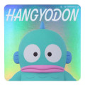 Japan Sanrio Vinyl Sticker - Hangyodon : 3D Face Aurora Hologram - 1