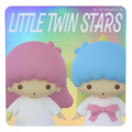Japan Sanrio Vinyl Sticker - Little Twin Stars : 3D Face Aurora Hologram - 1