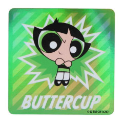 Japan The Powerpuff Girls Vinyl Sticker - Buttercup Pose : Aurora Hologram