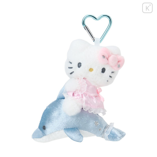 Japan Sanrio Original Mascot Holder - Hello Kitty : Shiny Dolphin - 1