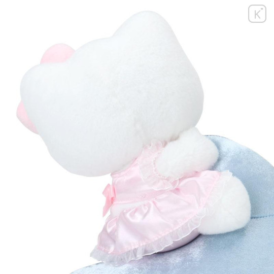 Japan Sanrio Original Plush Cushion - Hello Kitty : Shiny Dolphin - 4