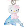 Japan Sanrio Original Beaded Bracelet with Charm - Hello Kitty : Shiny Dolphin - 2
