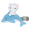 Japan Sanrio Original Bangs Clip Set - Hello Kitty : Shiny Dolphin - 4