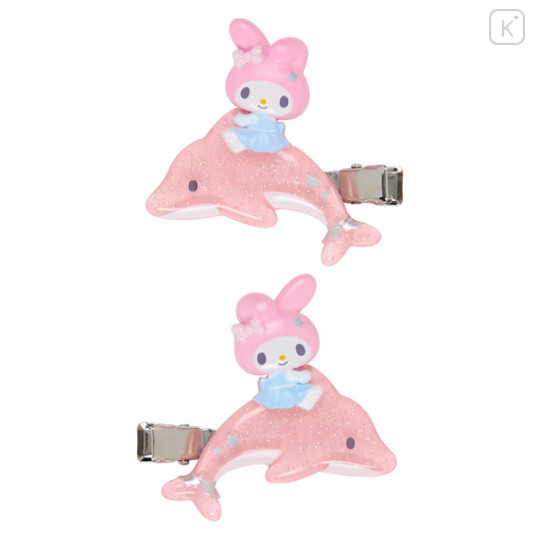 Japan Sanrio Original Bangs Clip Set - My Melody: Shiny Dolphin - 2