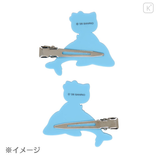 Japan Sanrio Original Bangs Clip Set - My Melody: Shiny Dolphin - 3
