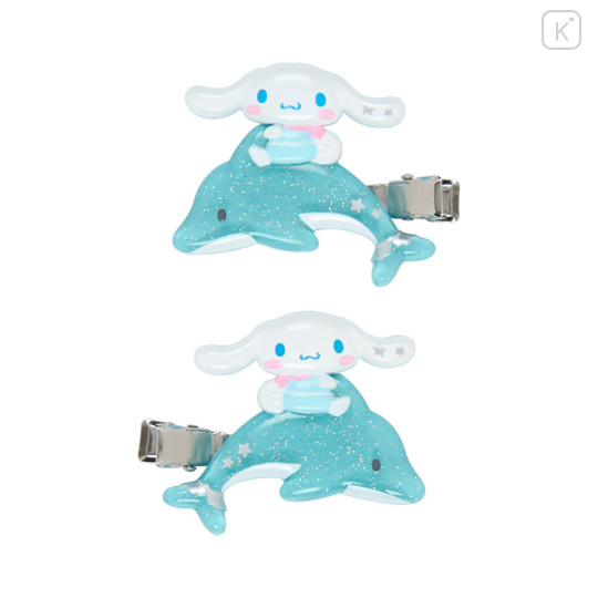 Japan Sanrio Original Bangs Clip Set - Cinnamoroll: Shiny Dolphin - 2