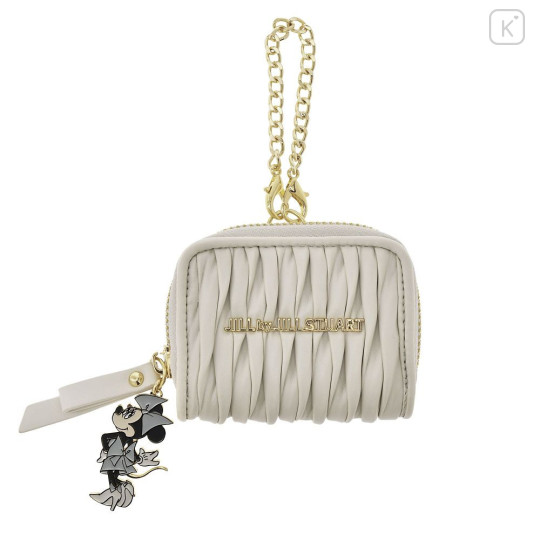 Japan Disney Jill Stuart Pouch with Chain - Minnie - 1