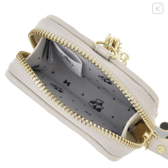 Japan Disney Jill Stuart Pouch with Chain - Minnie - 6