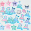 Japan Sanrio Original Crystal Stickers - Shiny Dolphin Characters Aurora - 4