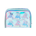 Japan Sanrio Original Clear Vinyl Cosmetic Pouch - Shiny Dolphin Characters Aurora - 2