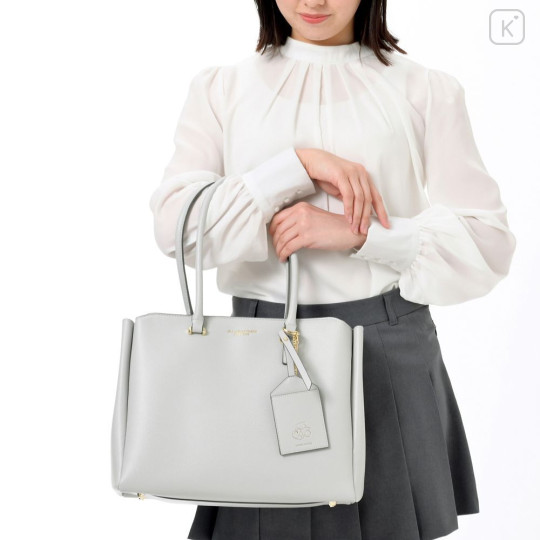 Japan Disney Jill Stuart Tote Bag with Pass Case - Minnie - 1