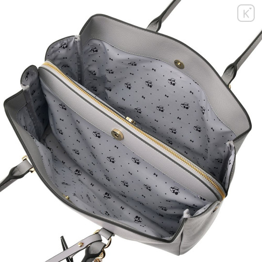 Japan Disney Jill Stuart Tote Bag with Pass Case - Minnie - 2