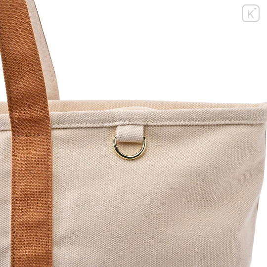 Japan Disney Store Tote Bag (L) - Winnie the Pooh : Walk Applique - 4