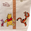 Japan Disney Store Tote Bag (L) - Winnie the Pooh : Walk Applique - 6