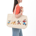 Japan Disney Store Tote Bag (L) - Mickey & Friends : Walk Applique - 1