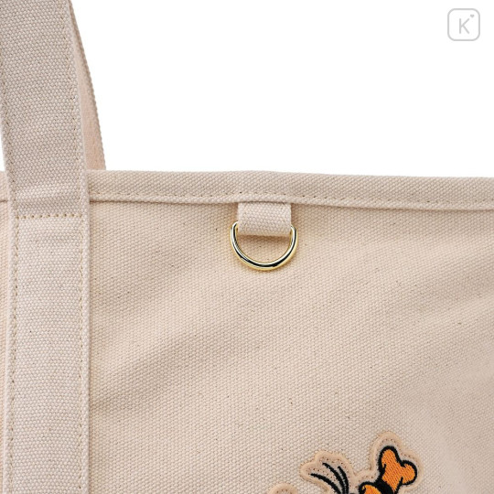 Japan Disney Store Tote Bag (L) - Mickey & Friends : Walk Applique - 4