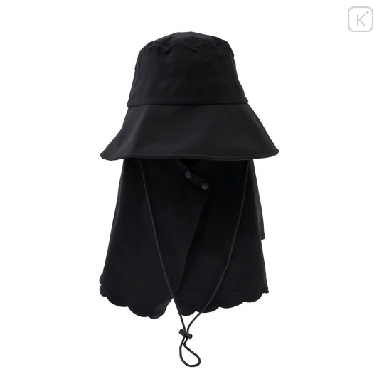Japan Disney Store Sunshade Hat - Minnie : Line Art Black UV Care - 3