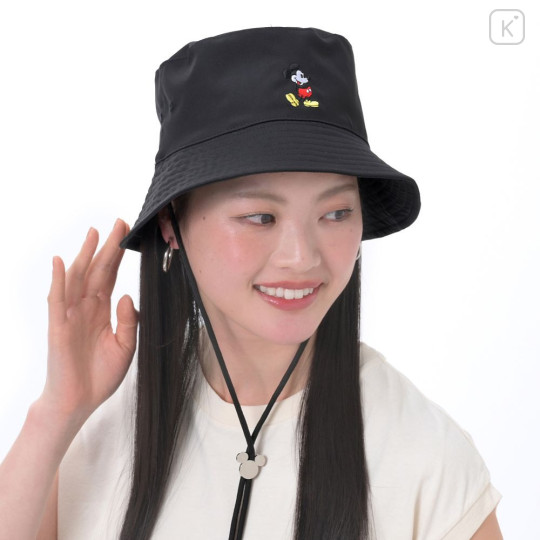 Japan Disney Store Reversible Hat - Mickey : Standing Pose Embroidery - 1