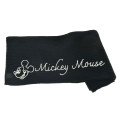 Japan Disney Store Knit Scarf - Mickey : Line Art Black - 1