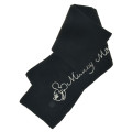 Japan Disney Store Knit Scarf - Mickey : Line Art Black - 3