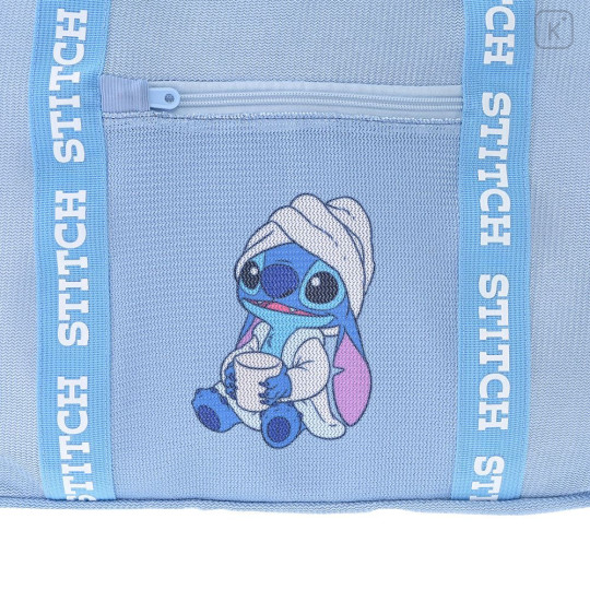 Japan Disney Store Mesh Tote Bag - Stitch : Bath & Laundry - 4
