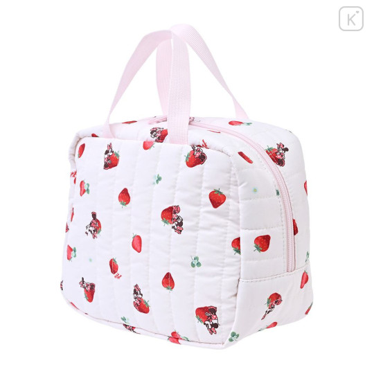 Japan Disney Store Pouch - Minnie : Strawberry Hug - 4