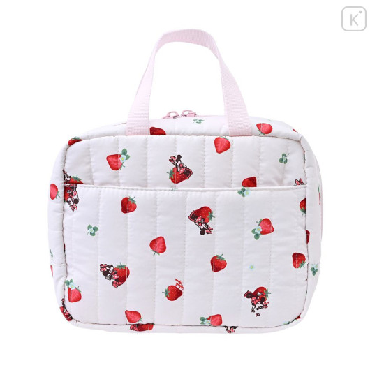Japan Disney Store Pouch - Minnie : Strawberry Hug - 5