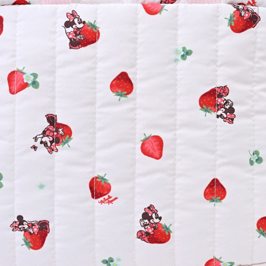 Japan Disney Store Pouch - Minnie : Strawberry Hug - 6