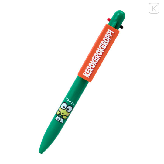 Japan Sanrio Original Mascot 3 Color Multi Ballpoint Pen - Keroppi : Everyday Use Keroppi - 1