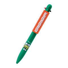 Japan Sanrio Original Mascot 3 Color Multi Ballpoint Pen - Keroppi : Everyday Use Keroppi