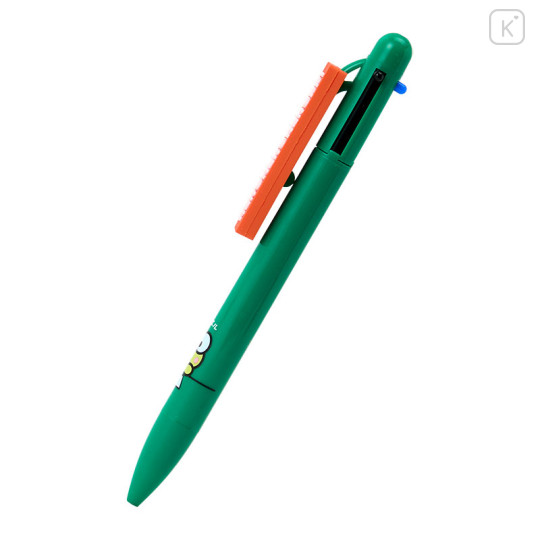Japan Sanrio Original Mascot 3 Color Multi Ballpoint Pen - Keroppi : Everyday Use Keroppi - 2