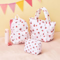 Japan Disney Store Tote Bag - Minnie : Strawberry Hug - 2