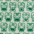 Japan Sanrio Original Jacquard Face Towel - Keroppi : Everyday Use Keroppi Funny Face - 2