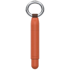 Japan Uni &knot Jetstream Ballpoint Pen with Carabiner - 0.5mm Lantern Orange