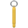 Japan Uni &knot Jetstream Ballpoint Pen with Carabiner - 0.5mm Ginger Yellow - 1
