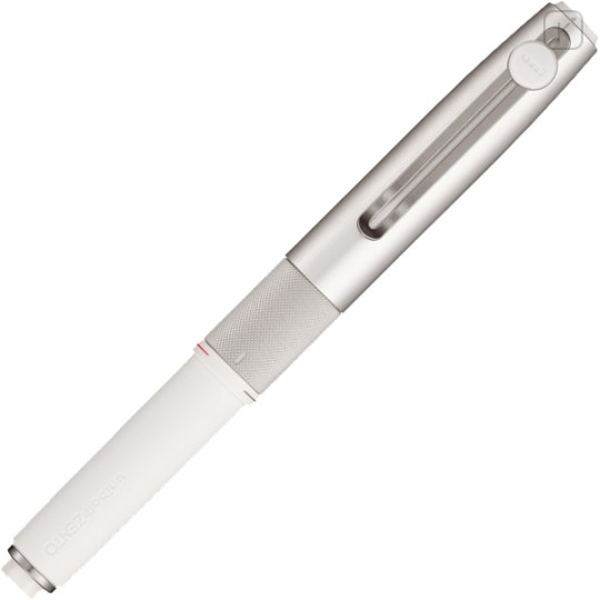 Japan Uni-ball Zento Signature 3 Color Multi Rollerball Pen - 0.38cm Silver - 7