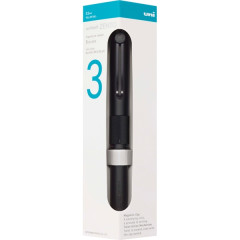 Japan Uni-ball Zento Signature 3 Color Multi Rollerball Pen - 0.5mm Medium Black