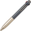 Japan Uni-ball Zento Flow 3 Color Multi Rollerball Pen - 0.38mm Blast Navy - 7