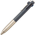 Japan Uni-ball Zento Flow 3 Color Multi Rollerball Pen - 0.38mm Blast Navy - 8