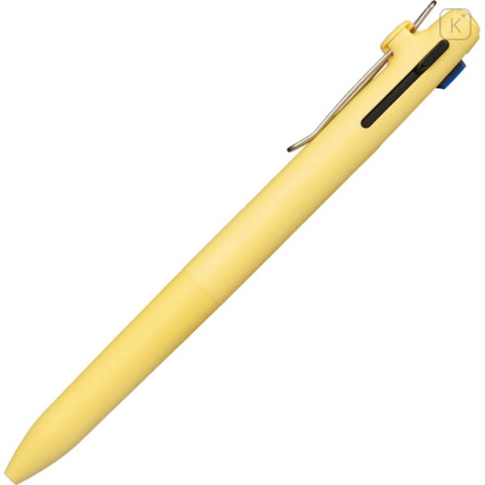 Japan Uni-ball Zento Standard 3 Color Multi Rollerball Pen - 0.38mm Canary - 7