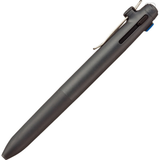 Japan Uni-ball Zento Standard 3 Color Multi Rollerball Pen - 0.5mm Slate Gray - 7