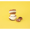 Japan Hamanaka Aclaine Needle Felting Kit - Long-tailed Tit with a Donut Hat - 2