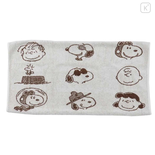 Japan Peanuts Pillow Cover - Snoopy & Woodstock : Face - 1