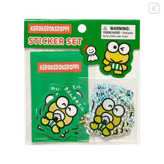 Japan Sanrio Original Sticker Set - Keroppi : Everyday Use Keroppi - 1
