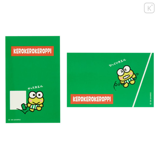 Japan Sanrio Original Sticker Set - Keroppi : Everyday Use Keroppi - 3